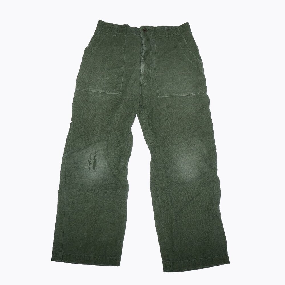 Vintage U.S. Army OG-107 Fatigue "Baker" Pants